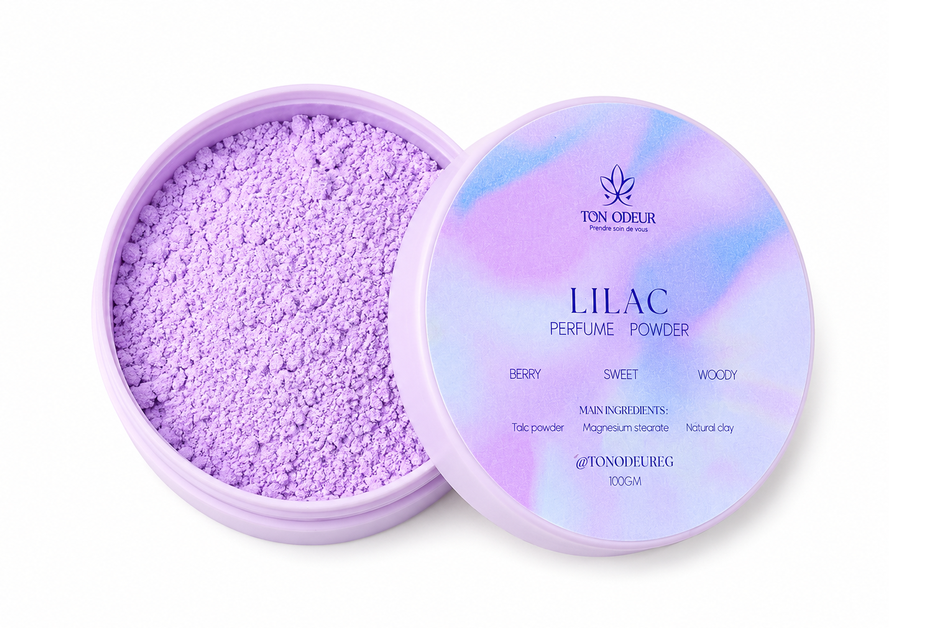 Lilac Perfume Powder