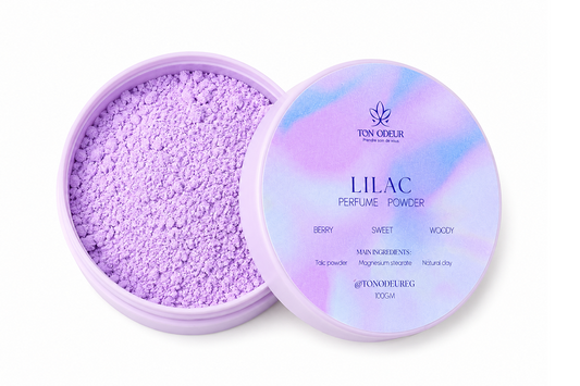 Lilac Perfume Powder