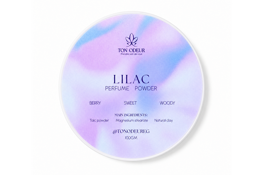 Lilac Perfume Powder